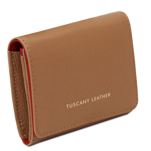 Iside - Exclusive leather wallet - Small size